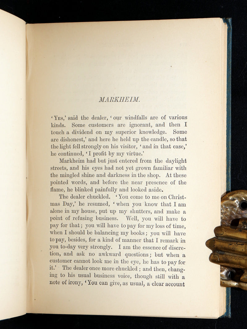 1887 Rare First Edition The Merry Men by Robert Louis Stevenson – Goldstone Copy