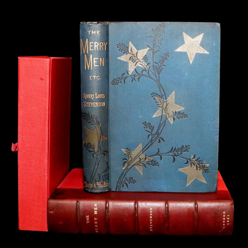 1887 Rare First Edition The Merry Men by Robert Louis Stevenson – Goldstone Copy