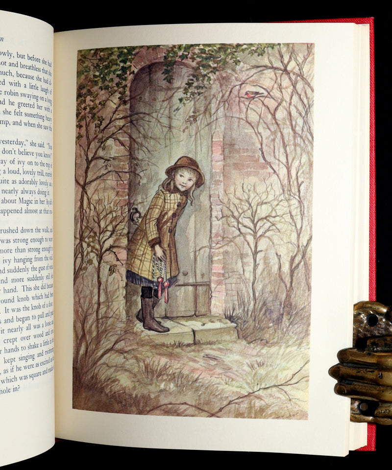 1962 Early Printing Signed by Tasha Tudor - The Secret Garden by F. H. Burnett