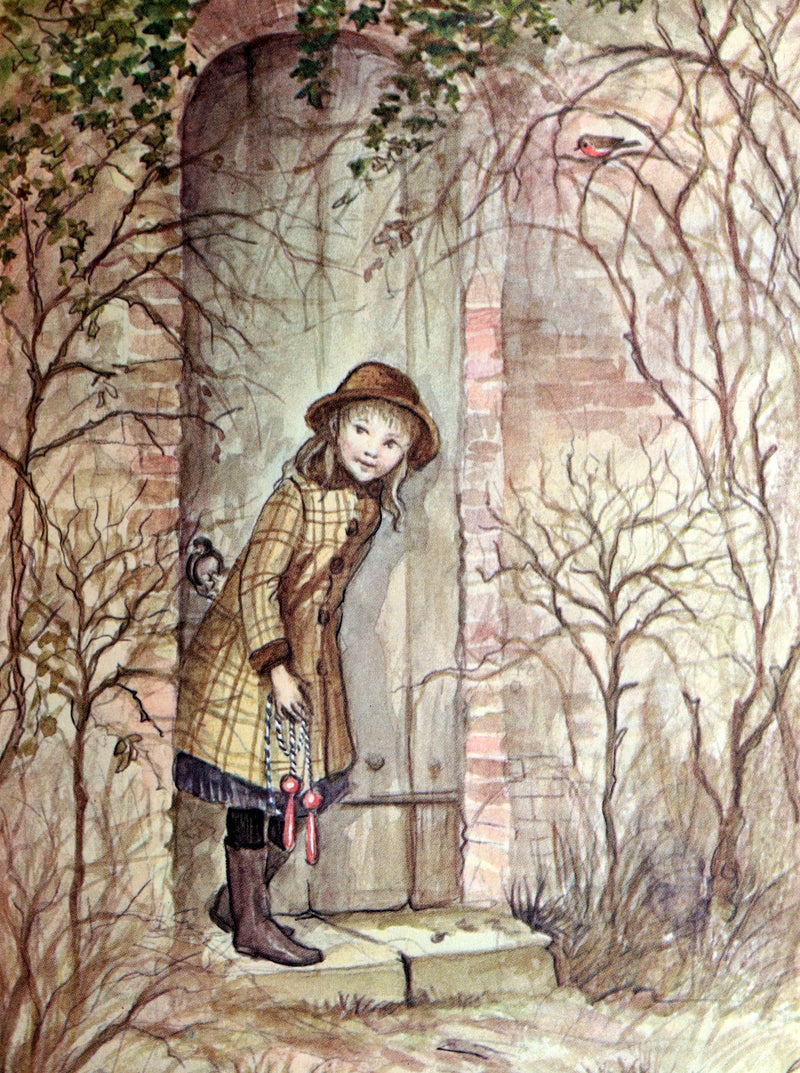 1962 Early Printing Signed by Tasha Tudor - The Secret Garden by F. H. Burnett