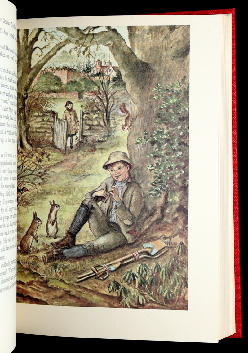 1962 Early Printing Signed by Tasha Tudor - The Secret Garden by F. H. Burnett