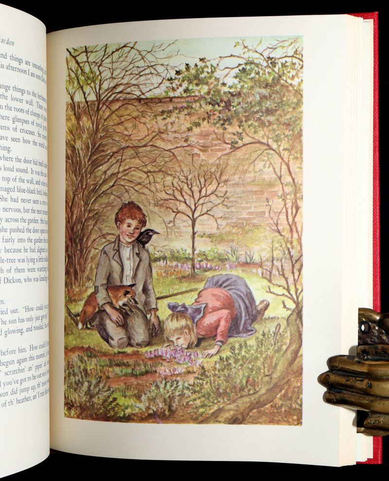 1962 Early Printing Signed by Tasha Tudor - The Secret Garden by F. H. Burnett