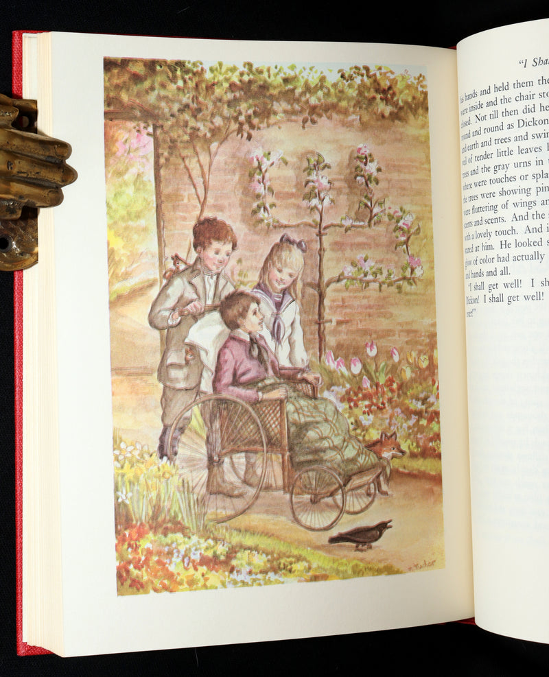 1962 Early Printing Signed by Tasha Tudor - The Secret Garden by F. H. Burnett