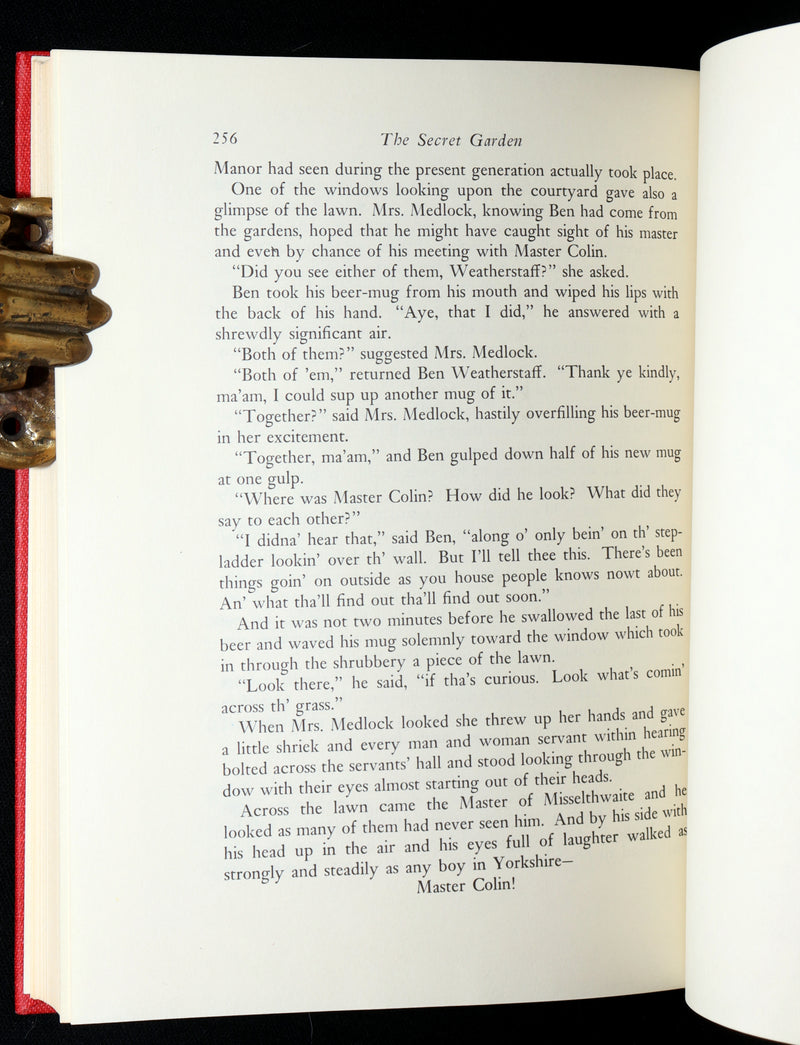 1962 Early Printing Signed by Tasha Tudor - The Secret Garden by F. H. Burnett