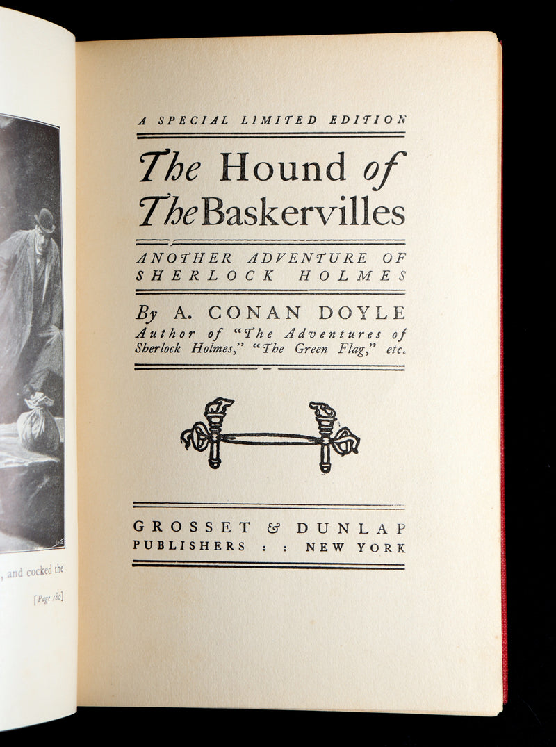 1902 Rare Book - The Hound of the Baskervilles, Adventure of Sherlock Holmes