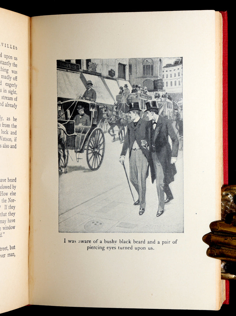 1902 Rare Book - The Hound of the Baskervilles, Adventure of Sherlock Holmes