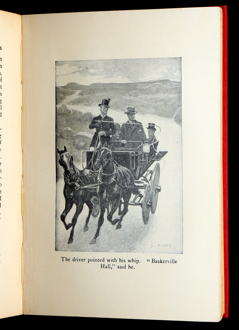 1902 Rare Book - The Hound of the Baskervilles, Adventure of Sherlock Holmes