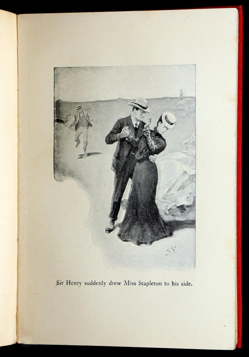 1902 Rare Book - The Hound of the Baskervilles, Adventure of Sherlock Holmes