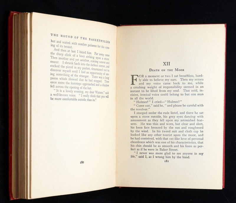 1902 Rare Book - The Hound of the Baskervilles, Adventure of Sherlock Holmes