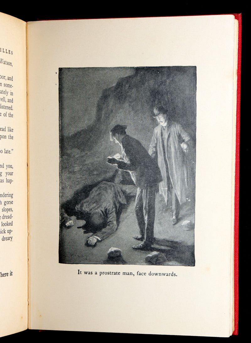 1902 Rare Book - The Hound of the Baskervilles, Adventure of Sherlock Holmes