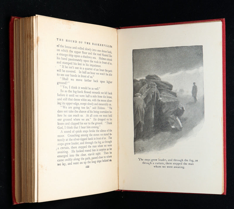 1902 Rare Book - The Hound of the Baskervilles, Adventure of Sherlock Holmes