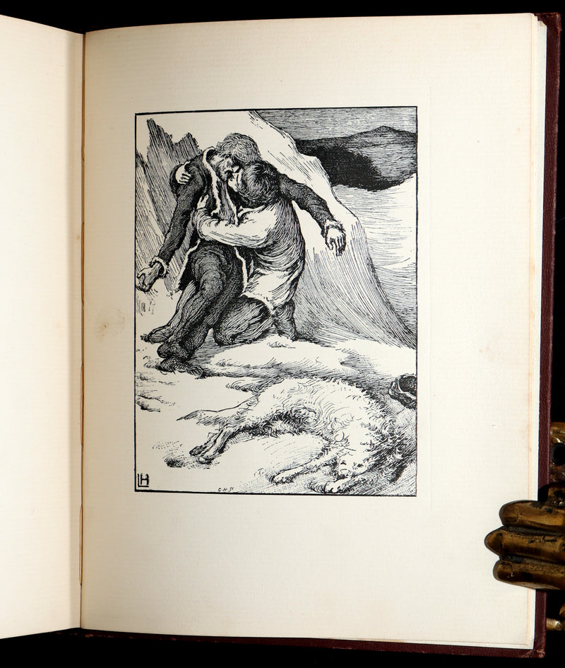 1896 Rare First Edition - The Were-Wolf by Clemence Housman. Illustrated