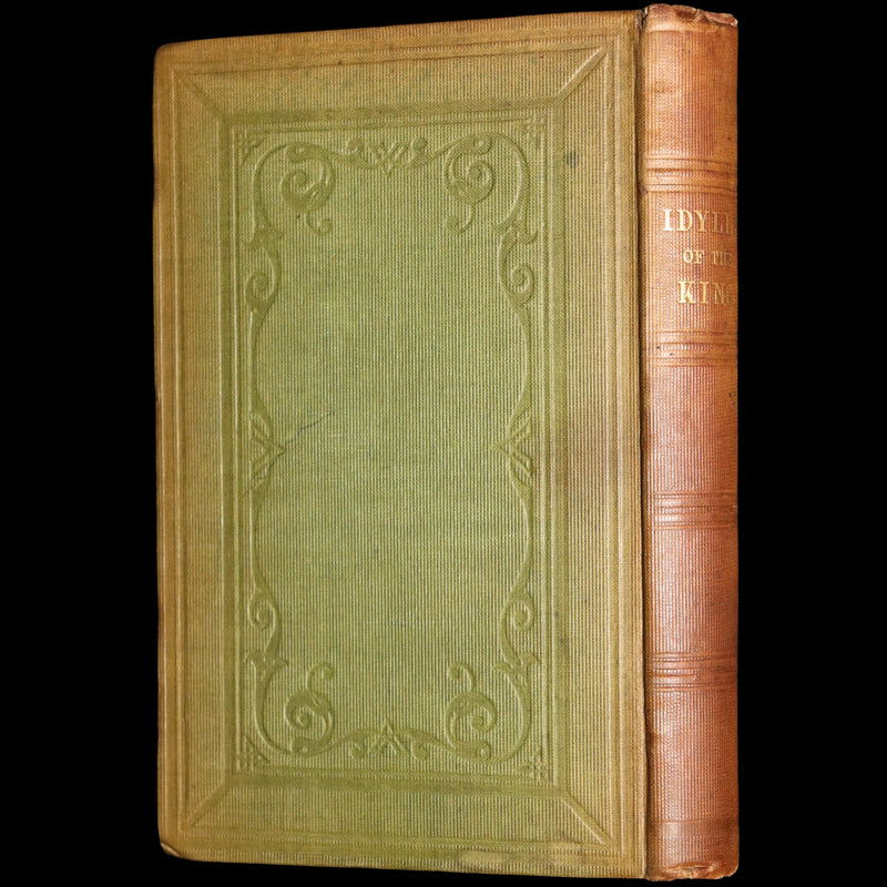 1859 Rare First Edition – Idylls of the King by Alfred Tennyson