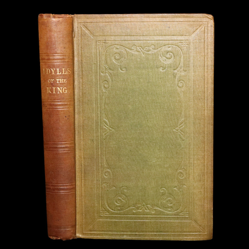 1859 Rare First Edition – Idylls of the King by Alfred Tennyson