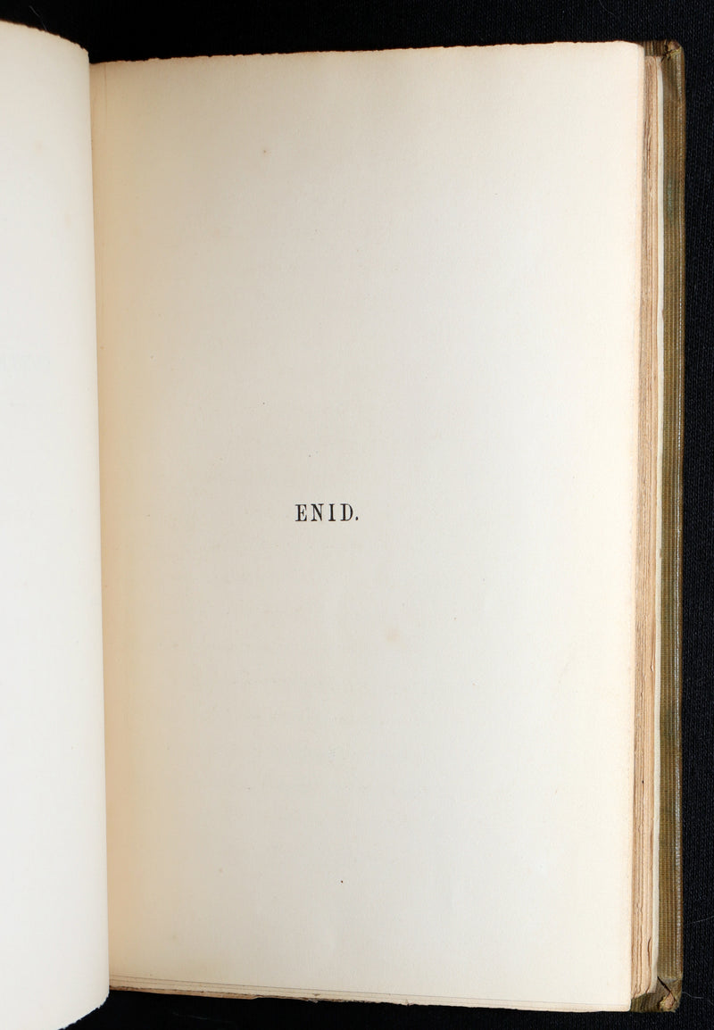 1859 Rare First Edition – Idylls of the King by Alfred Tennyson