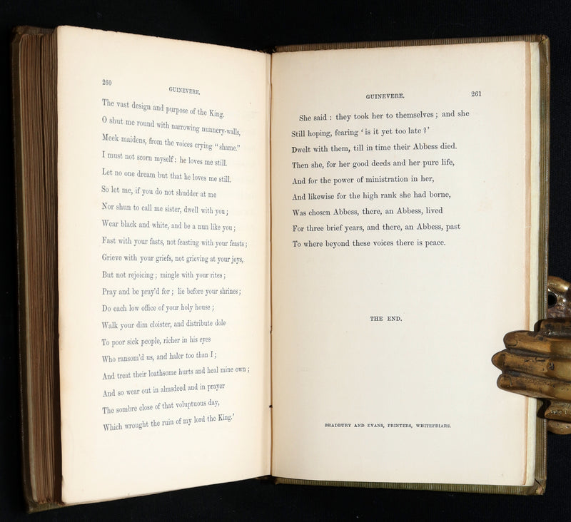 1859 Rare First Edition – Idylls of the King by Alfred Tennyson