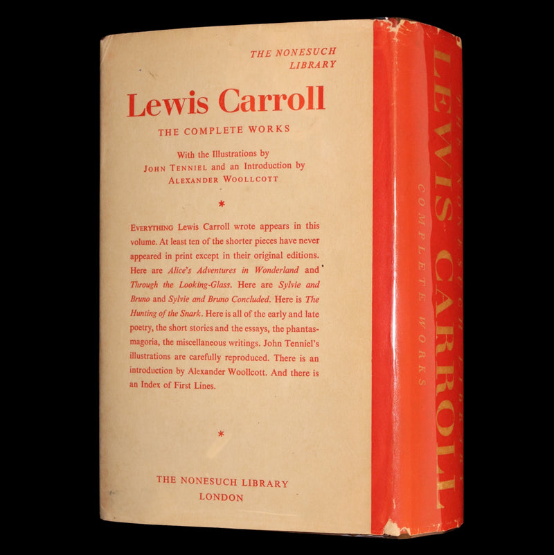 1939 Nonesuch Complete Works of Lewis Carroll - Alice’s Adventures in Wonderland