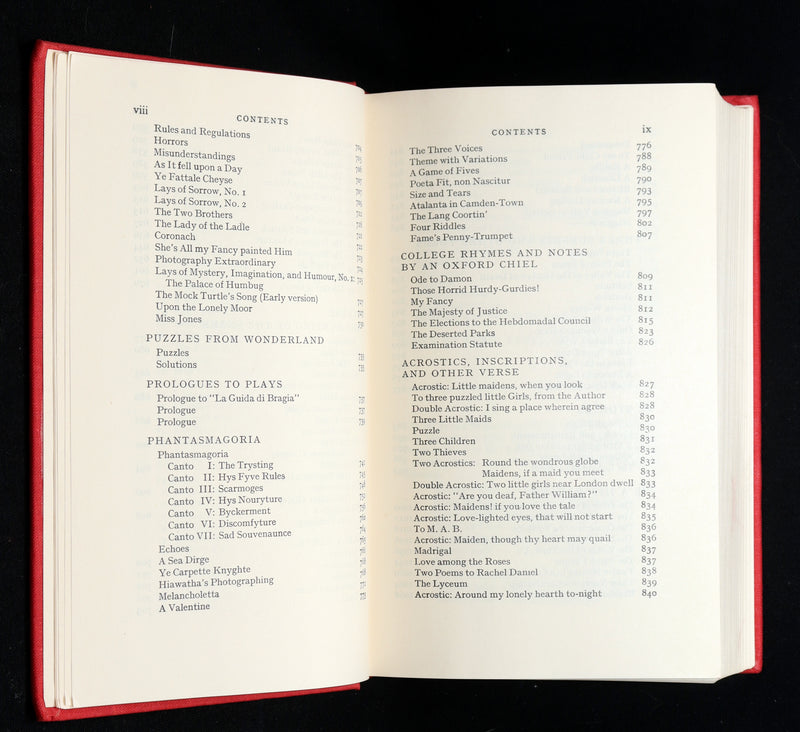 1939 Nonesuch Complete Works of Lewis Carroll - Alice’s Adventures in Wonderland