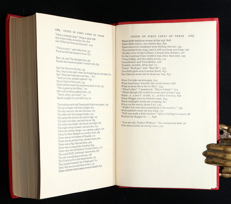 1939 Nonesuch Complete Works of Lewis Carroll - Alice’s Adventures in Wonderland