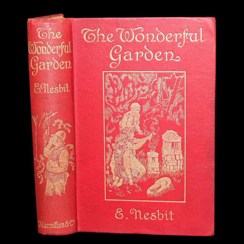 1911 Rare 1stED - The Wonderful Garden, Language of Flowers by Edith Nesbit