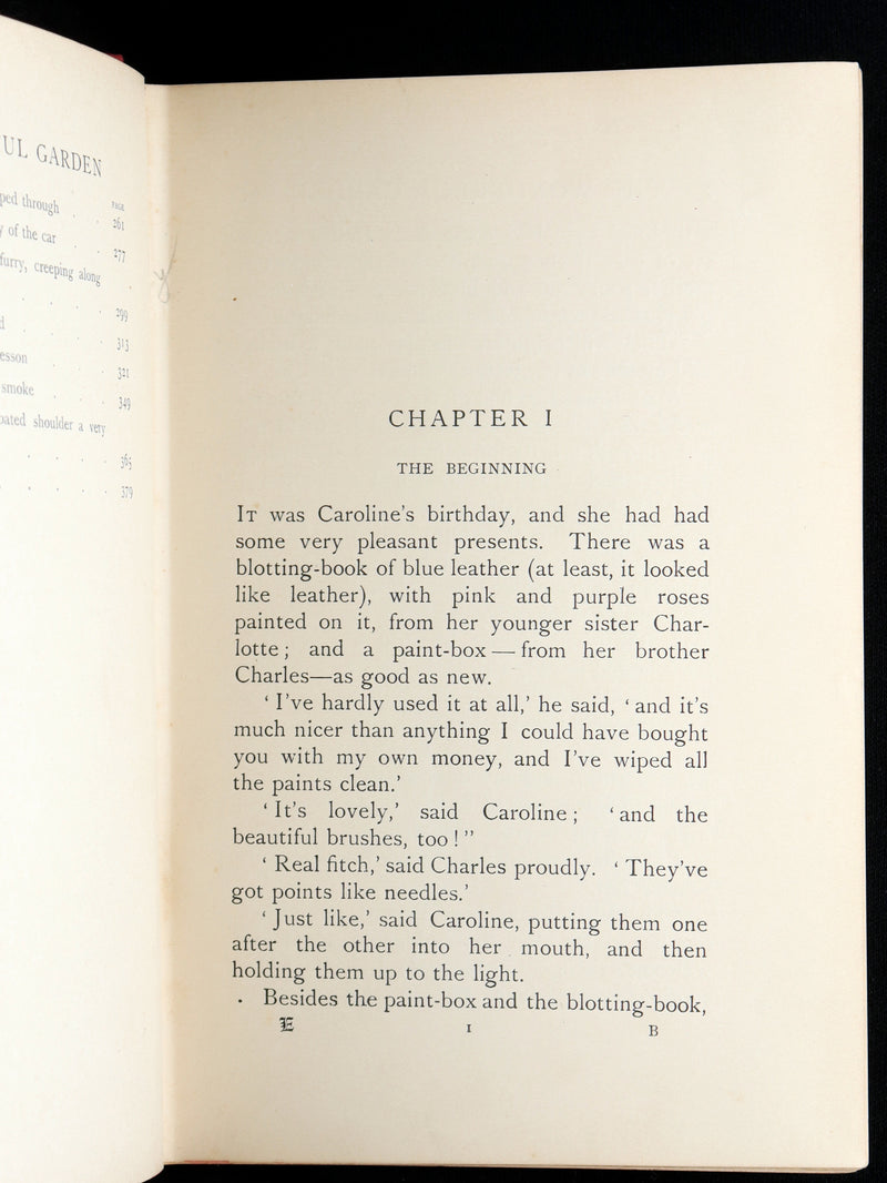 1911 Rare 1stED - The Wonderful Garden, Language of Flowers by Edith Nesbit