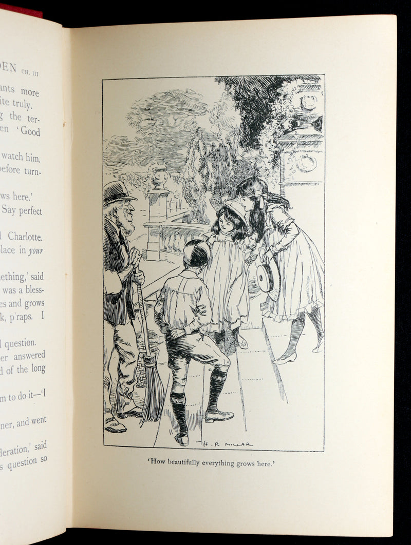 1911 Rare 1stED - The Wonderful Garden, Language of Flowers by Edith Nesbit