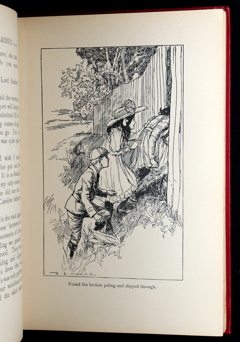1911 Rare 1stED - The Wonderful Garden, Language of Flowers by Edith Nesbit