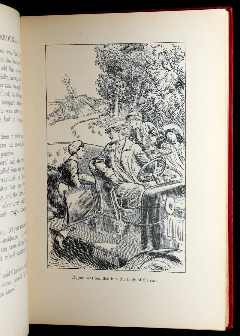 1911 Rare 1stED - The Wonderful Garden, Language of Flowers by Edith Nesbit