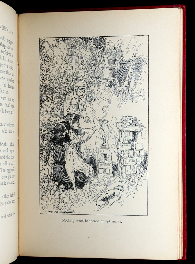 1911 Rare 1stED - The Wonderful Garden, Language of Flowers by Edith Nesbit