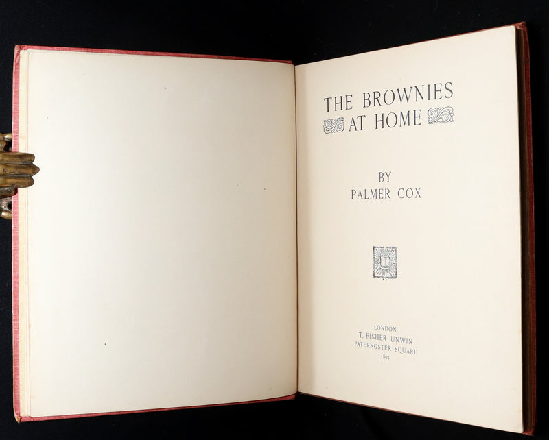 1893 Rare First UK Edition - The Brownies at Home Illustrated by Palmer Cox