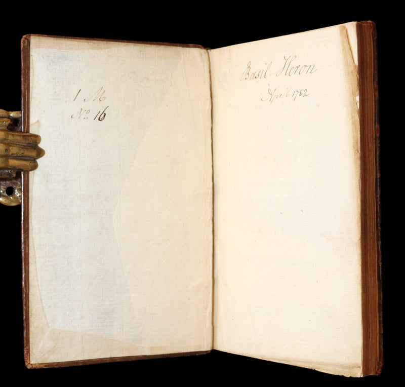 1772 Rare Oxford Edition - Fingal, A Poem by Ossian Translated by Macpherson