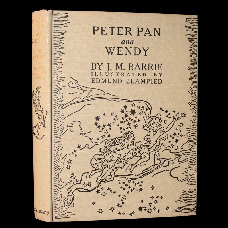 1940 First Edmund Blampied Illustrated Edition - Peter Pan and Wendy