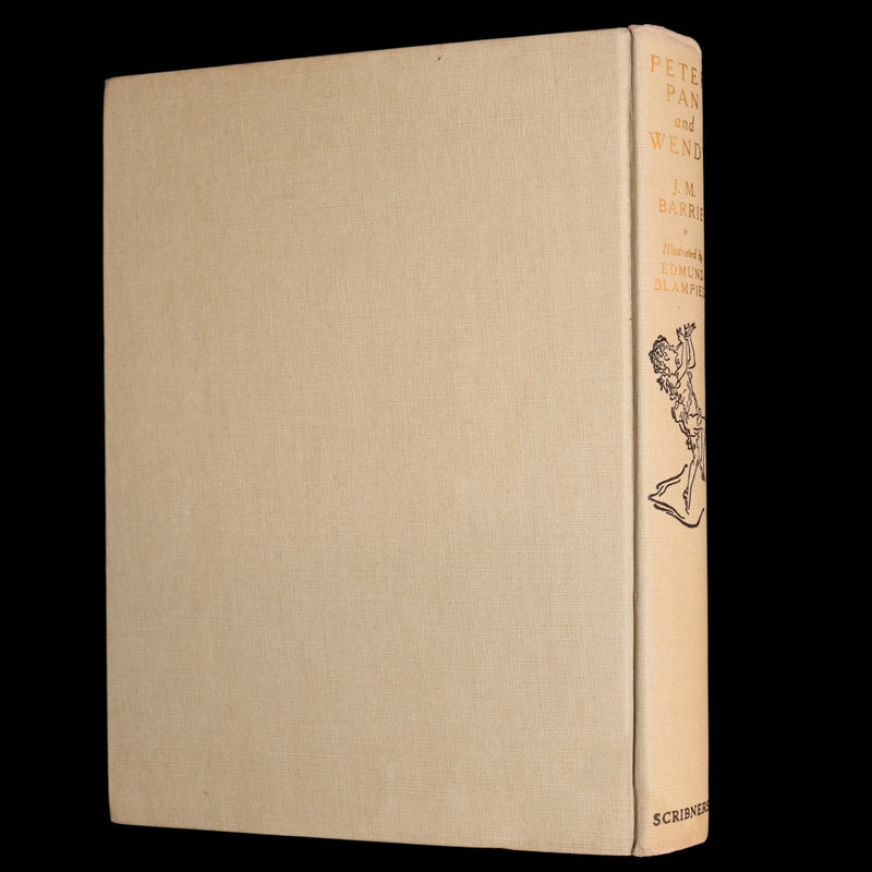 1940 First Edmund Blampied Illustrated Edition - Peter Pan and Wendy