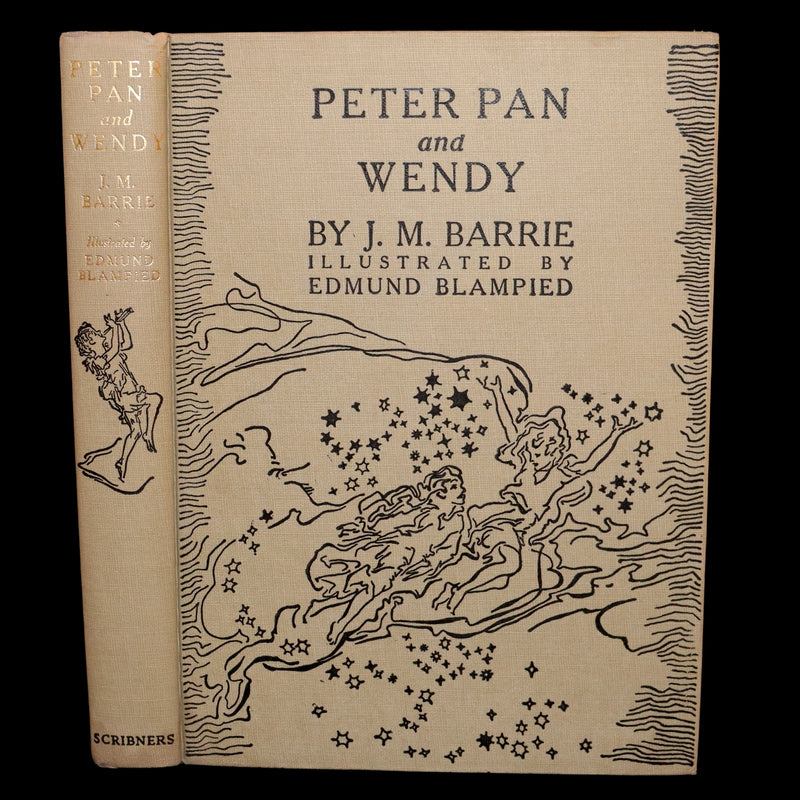 1940 First Edmund Blampied Illustrated Edition - Peter Pan and Wendy