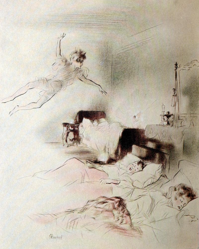 1940 First Edmund Blampied Illustrated Edition - Peter Pan and Wendy