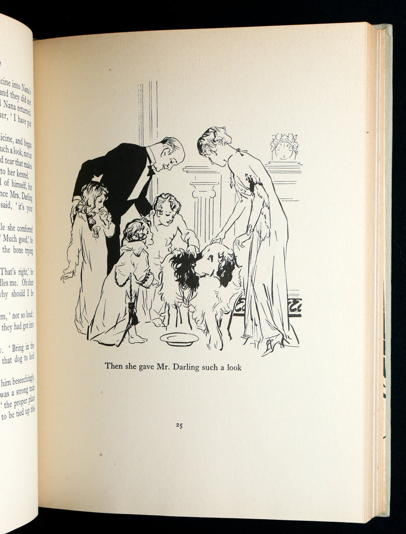 1940 First Edmund Blampied Illustrated Edition - Peter Pan and Wendy