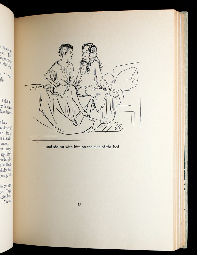 1940 First Edmund Blampied Illustrated Edition - Peter Pan and Wendy
