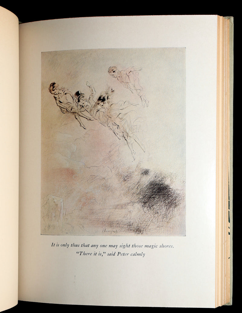 1940 First Edmund Blampied Illustrated Edition - Peter Pan and Wendy