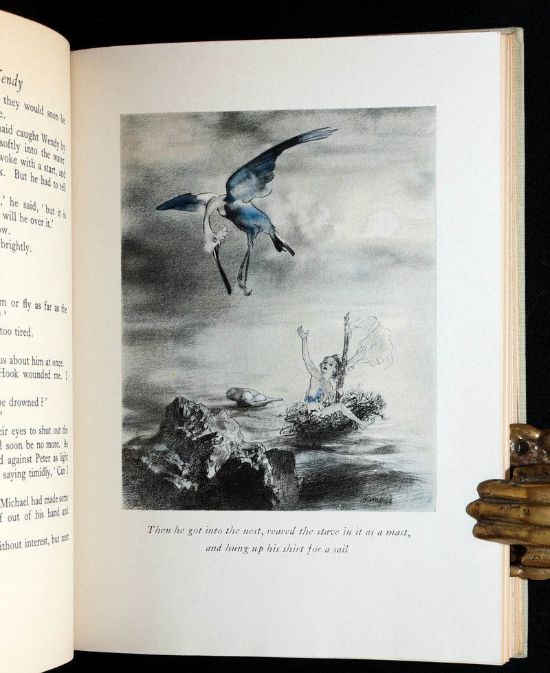 1940 First Edmund Blampied Illustrated Edition - Peter Pan and Wendy