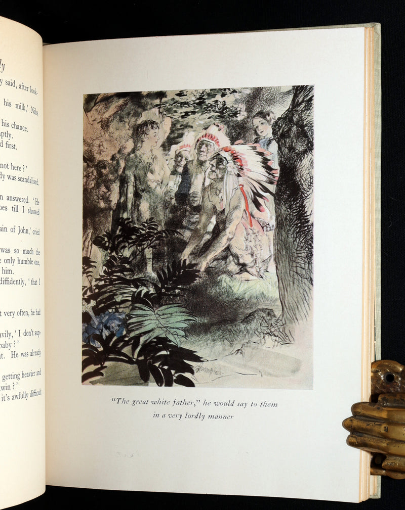 1940 First Edmund Blampied Illustrated Edition - Peter Pan and Wendy