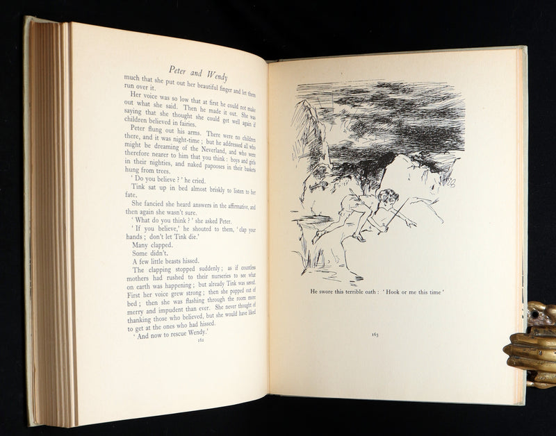 1940 First Edmund Blampied Illustrated Edition - Peter Pan and Wendy