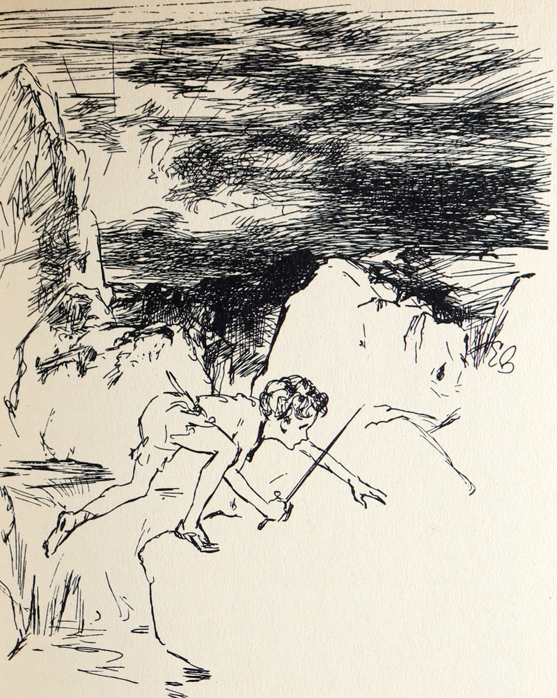 1940 First Edmund Blampied Illustrated Edition - Peter Pan and Wendy