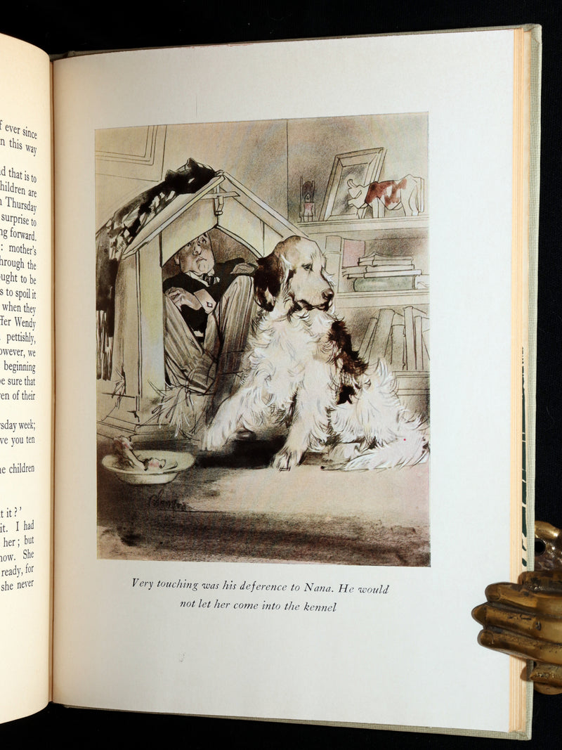 1940 First Edmund Blampied Illustrated Edition - Peter Pan and Wendy