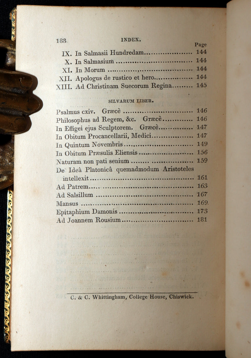 1827 Rare Beautiful Book Set - Milton’s Paradise Lost, Regained and Poems