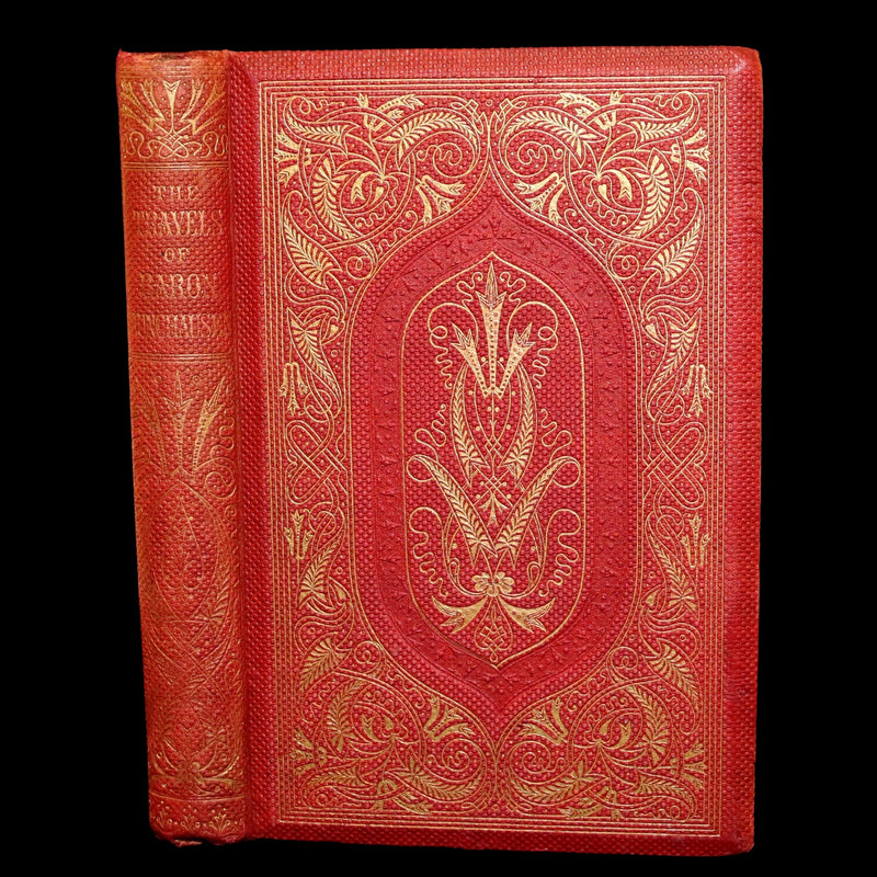 1859 Rare First Edition - Baron Munchausen's Adventures Illustrated by Crowquill