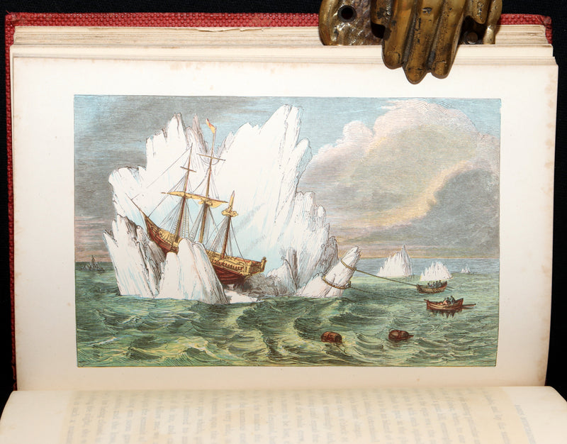 1859 Rare First Edition - Baron Munchausen's Adventures Illustrated by Crowquill