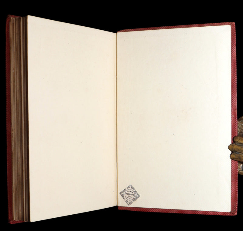 1859 Rare First Edition - Baron Munchausen's Adventures Illustrated by Crowquill