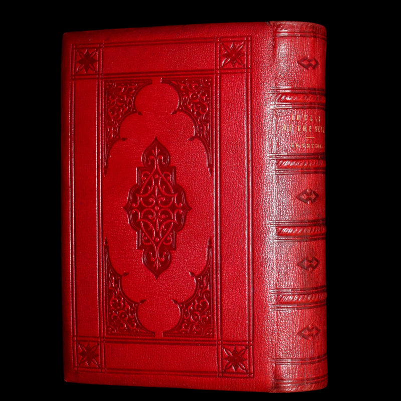 1869 Rare Book on Legend of King Arthur - Idylls of the King by Alfred Tennyson