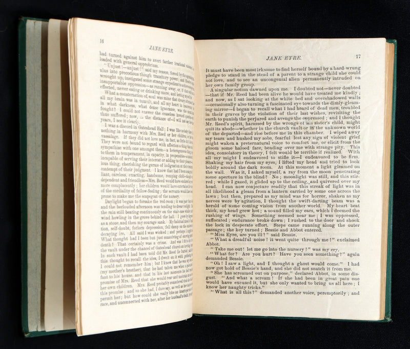 1881 Scarce American Book Exchange Edition - Jane Eyre by Charlotte Brontë