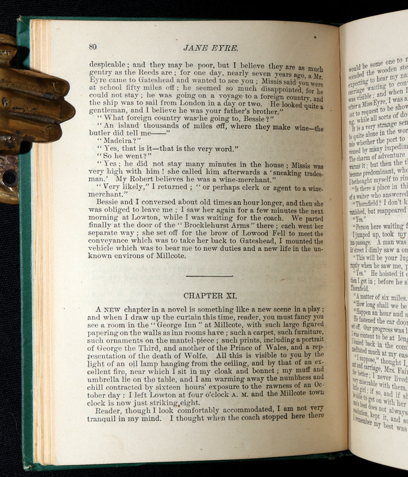 1881 Scarce American Book Exchange Edition - Jane Eyre by Charlotte Brontë